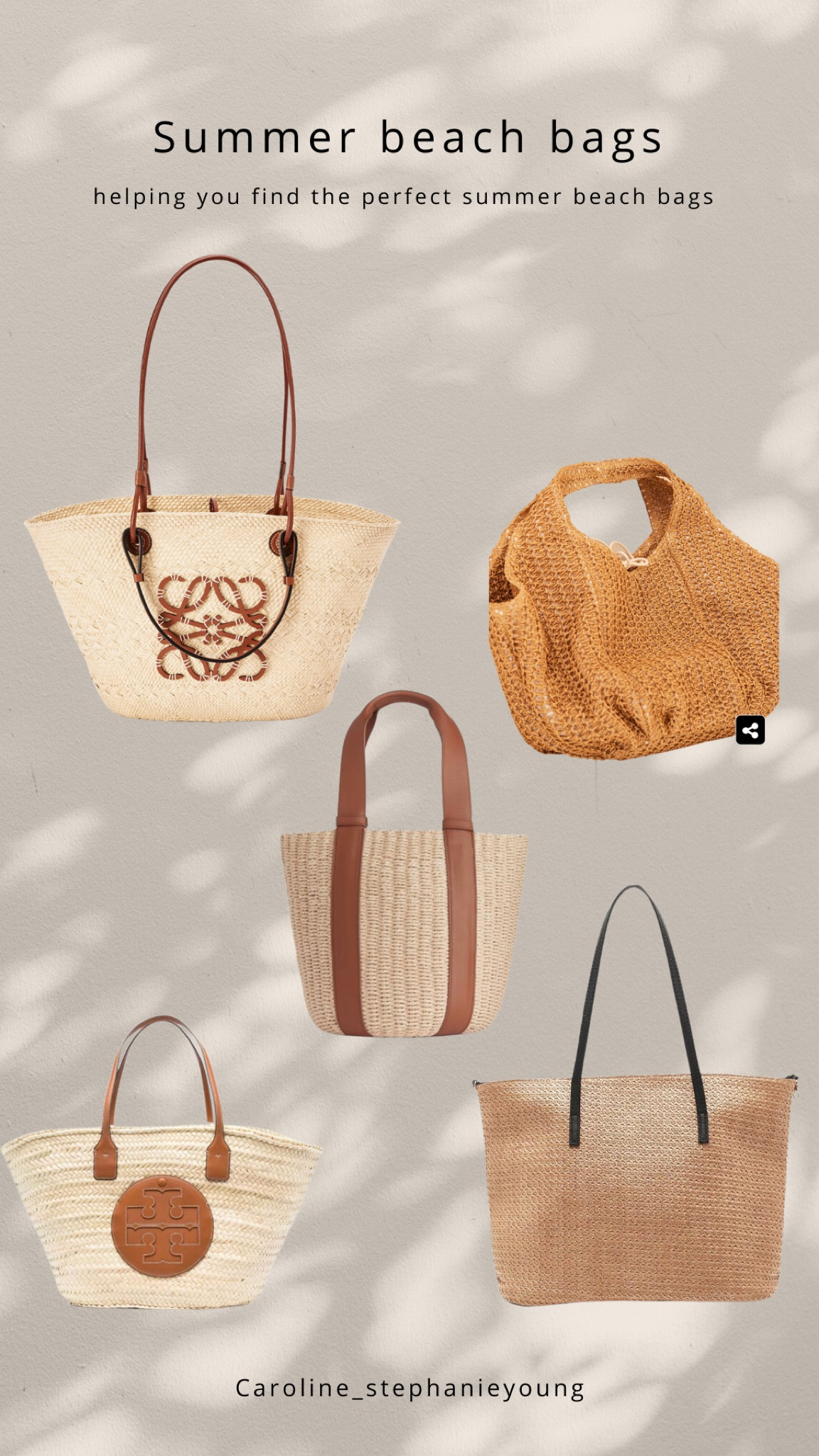 Summer beach bag dupes

#LTKSeasonal #LTKunder100 #LTKFind