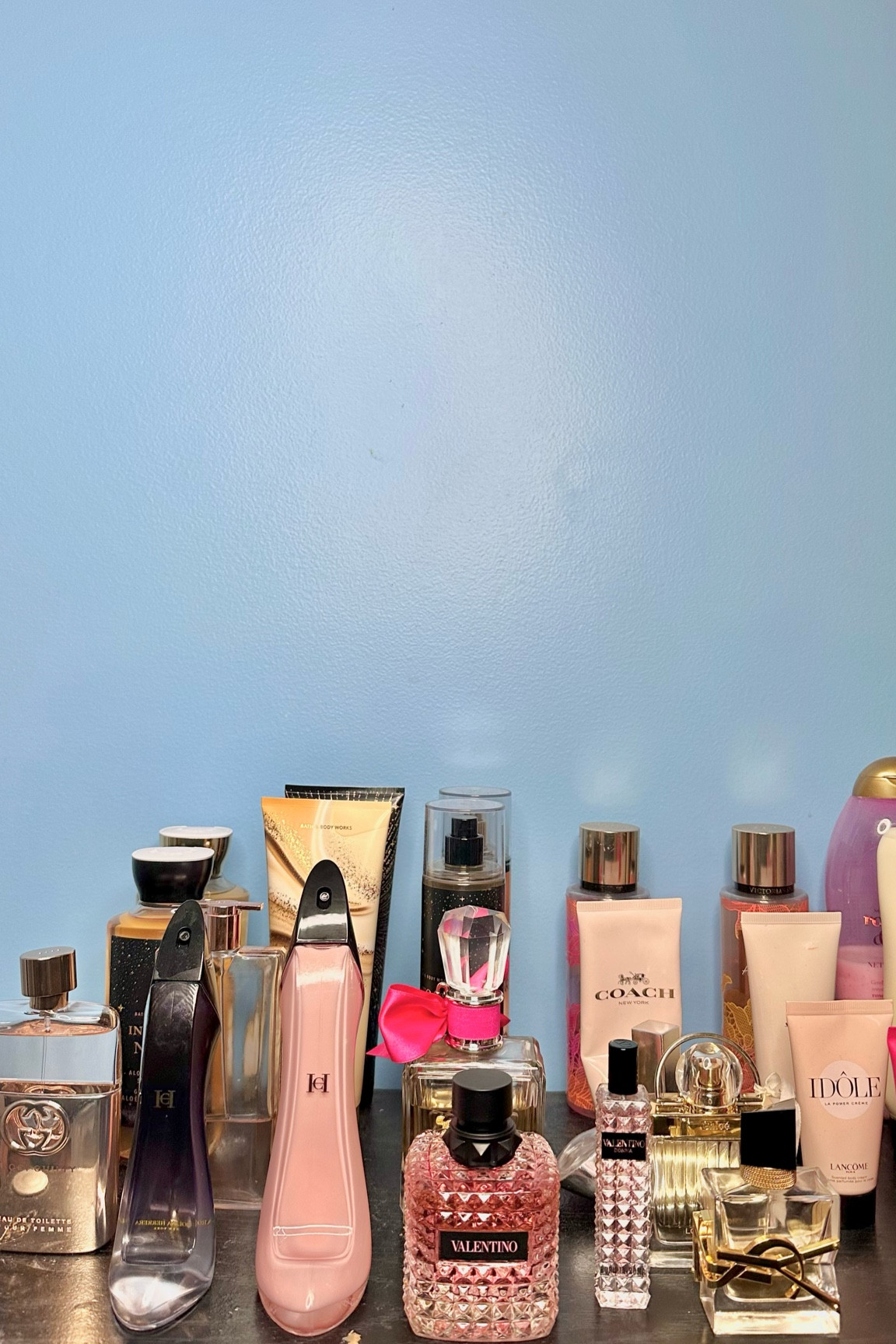 Feminine perfume collection 💕 perfumes and fragrances that every women needs!

Favorite pretty scent! Luxury fragrance, luxury scent, favorite expensive scent, favorite evening scent 🖤

1. Saint-Laurent - Libre
2. Valentino - Coral Fantasy
3. Armani Beauty - Si
4. Saint-Laurent  - Libre Intense
5. Dior - Miss Dior Blooming Bouquet 
6. Valentino - Donna Born In Roma
7. Carolina Herrera - Good Girl Blush
8. Chloe - Eau de parfum 
9. Carolina Herrera - Good girl
10. Saint-Laurent - Black Opium
11. Valentino - Donna Intense
12. Versace - Crystal Noir

Which one is your fave? 💞

#LTKFind #LTKunder50 #LTKbeauty