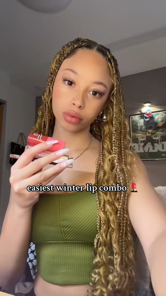 my fav winter lip combo that is literally chef’s kiss 💋 using the e.l.f. blush stain on my lips for that soft flushed base, layered with an e.l.f. lip liner + finished with my Dior lip fave for the perfect glossy winter pout ❄️✨ 

 #LTKcanada #LTKbeauty