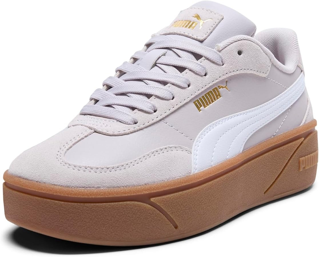 PUMA Women's Club II Era Platform Shoes, Green Moon-Lilac Frost, 11 | Amazon (US)