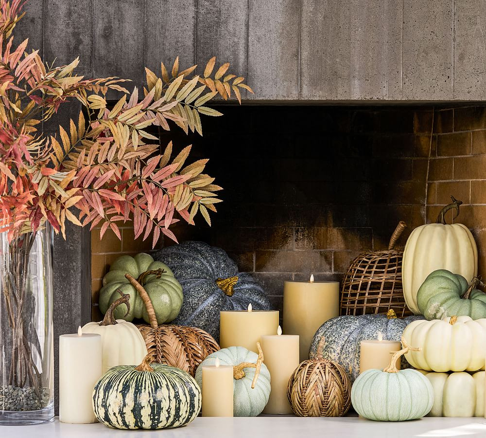 Faux Pumpkins & Gourds | Pottery Barn (US)