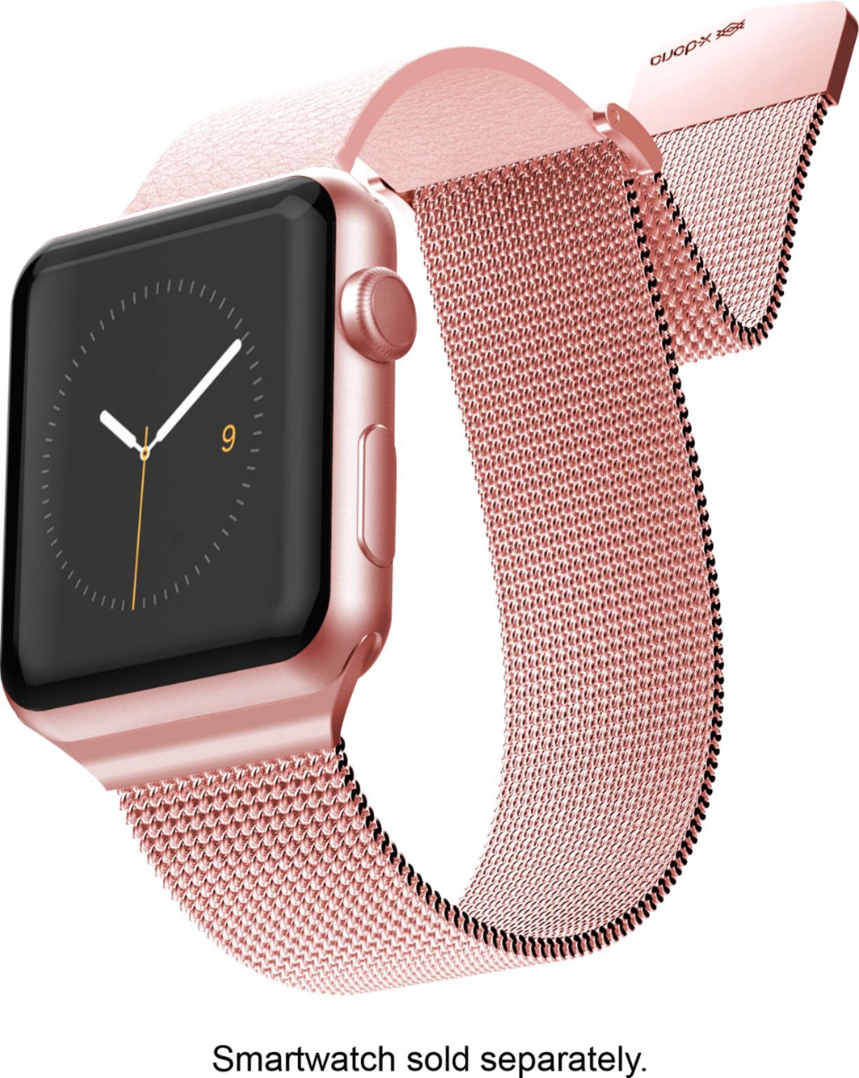 Raptic Hybrid Mesh Watch Band for Apple Watch® 38mm, 40mm and Series 7, 41mm Rose Gold 467506 - ... | Best Buy U.S.