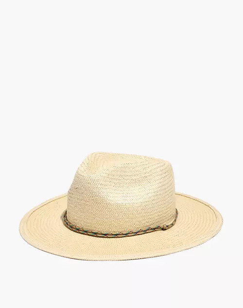 Paracord Stampede-Strap Raffia Hat | Madewell