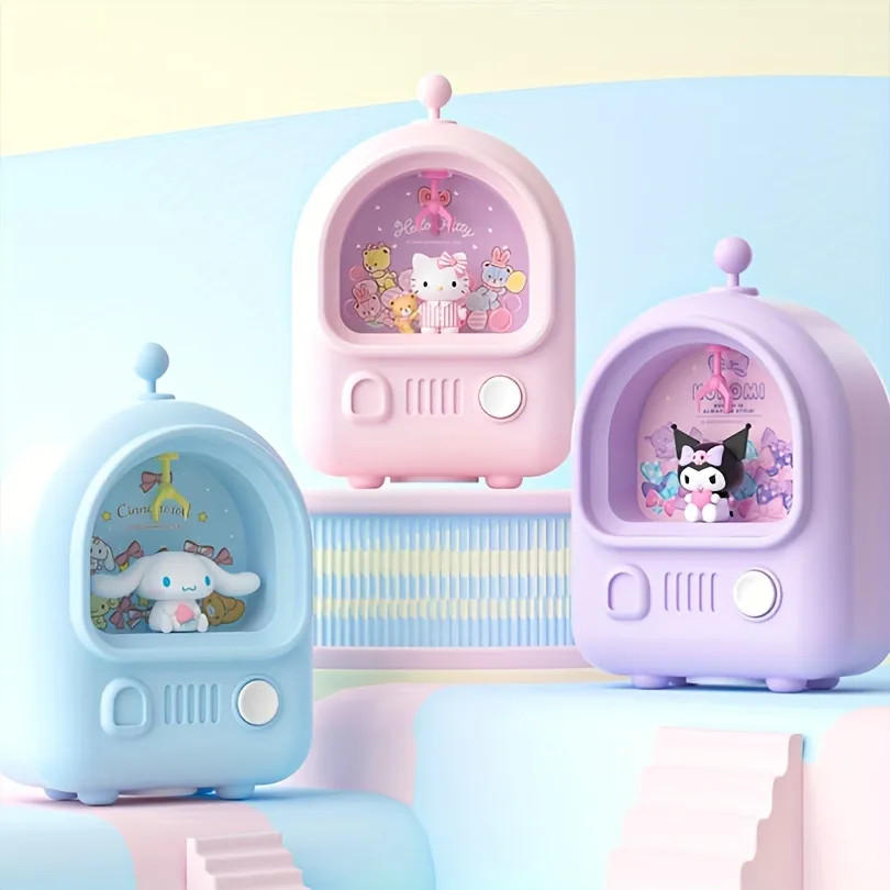 Sanrio Cinnamoroll Kuromi Hellokitty Piggy Bank Night Light Cute Style Pink Blue Purple 3 Wptiona... | Temu Affiliate Program