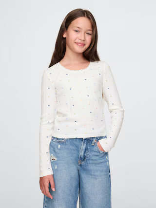 Kids Pointelle T-Shirt | Gap (US)