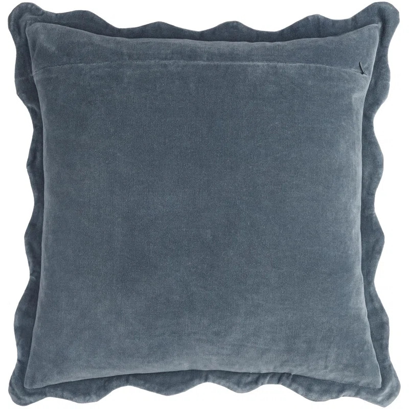 Collier Scalloped Edges Cotton Throw Pillow | Wayfair North America