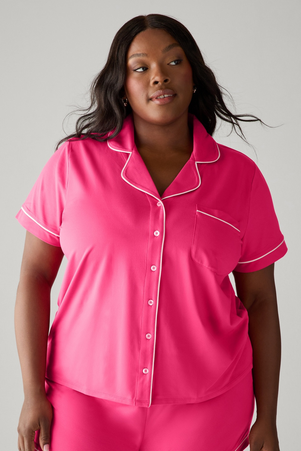 Cloud Jersey Sleep Short Sleeve Top | Fabletics
