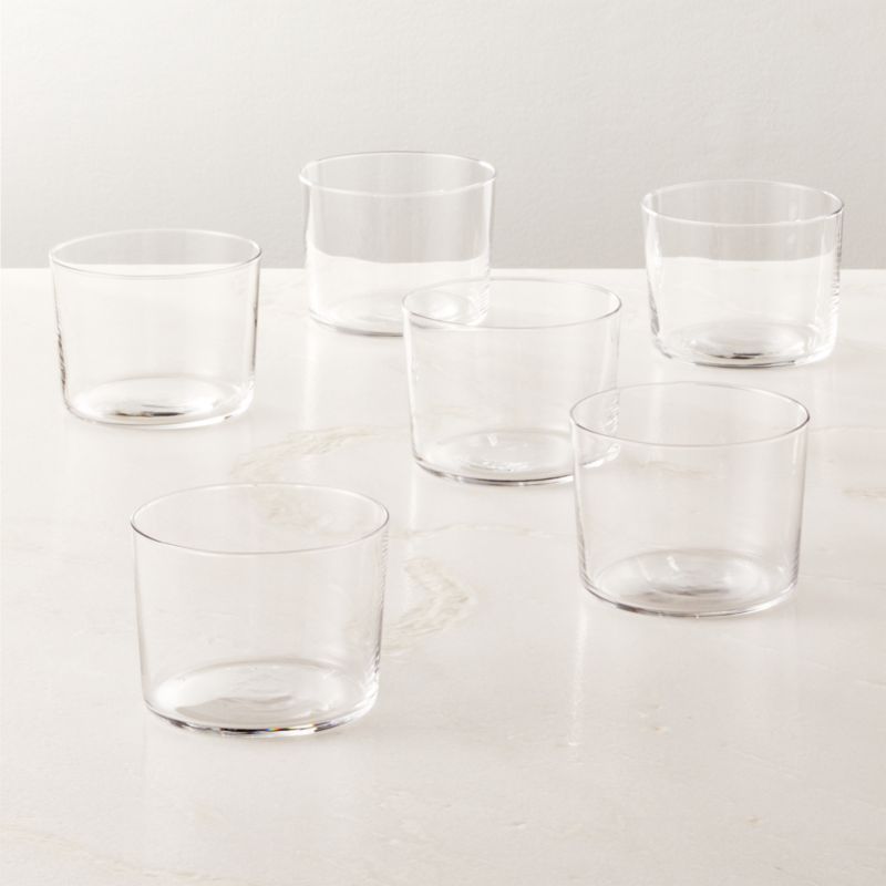 Marta Tasting Glasses Set of 6 + Reviews | CB2 | CB2