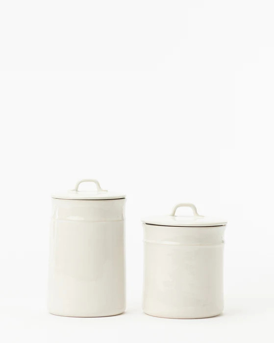 Handled Ceramic Canister | McGee & Co.