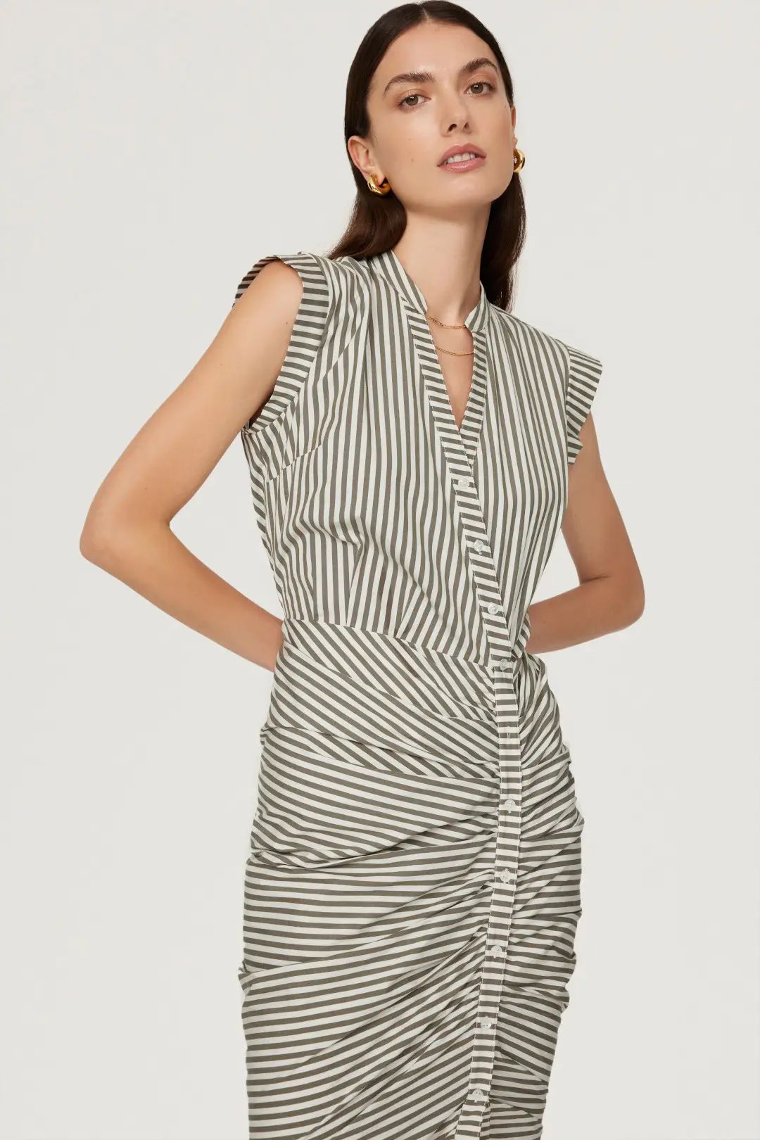 Ruched Shirt Dress | Rent the Runway