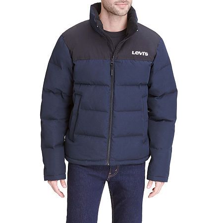 Levi's Wind Resistant Heavyweight Bubble Puffer Jacket, X-large , Blue | JCPenney