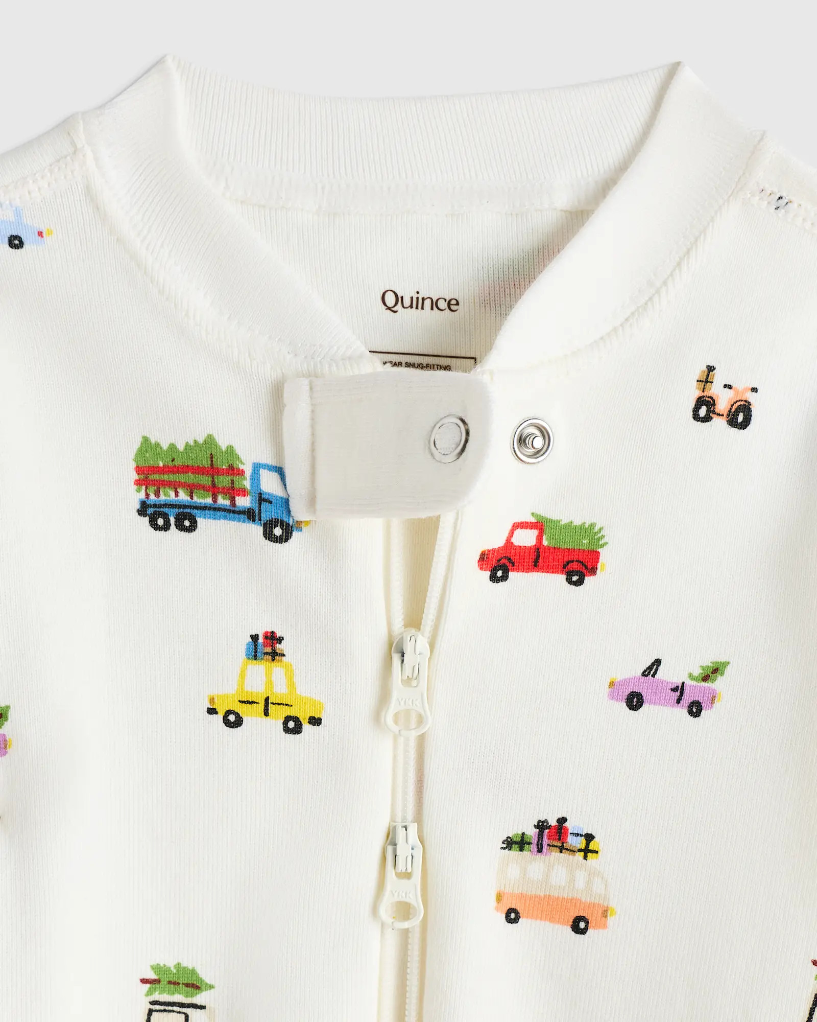 100% Organic Cotton One Piece Pajama | Quince