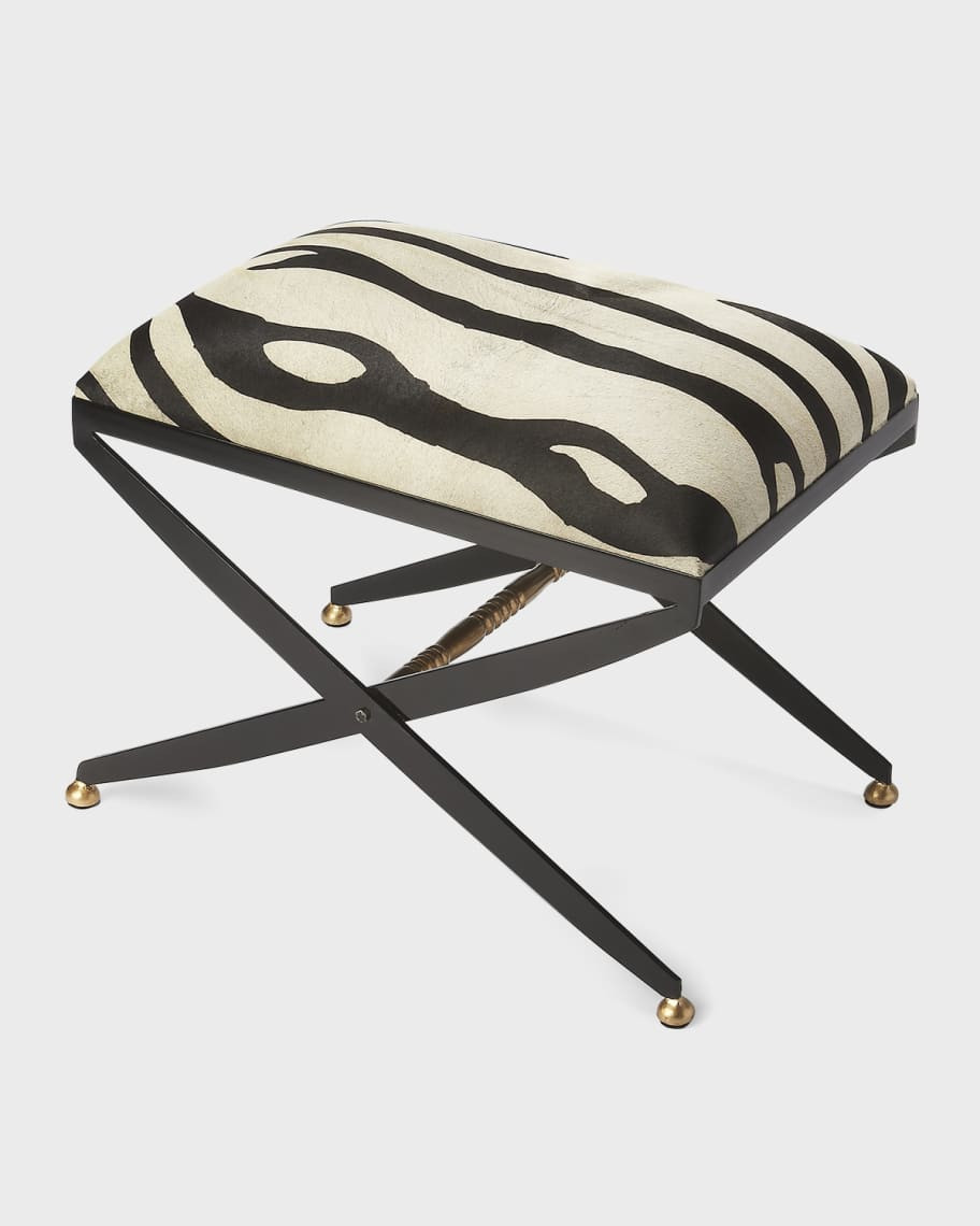 Butler Specialty Co Zena Hair-on-Hide Stool | Horchow