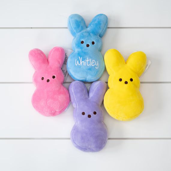 Personalized Easter Bunny // Marshmallow Bunny Plush | Etsy | Etsy (US)