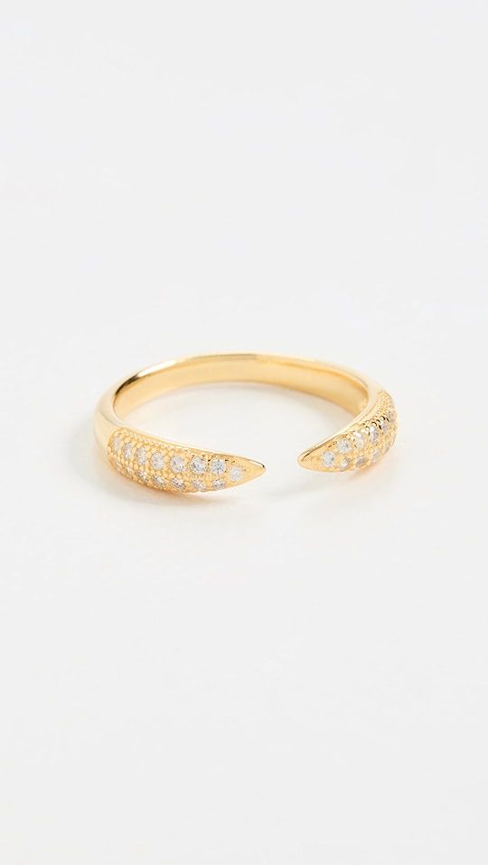 Pave Open Claw Ring | Shopbop