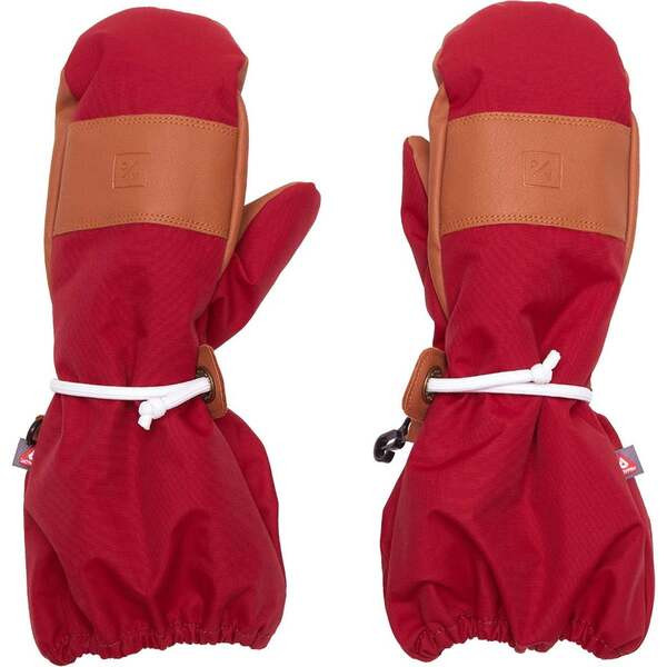 Kids Waterproof Ski Mitten, Heritage Red | Maisonette