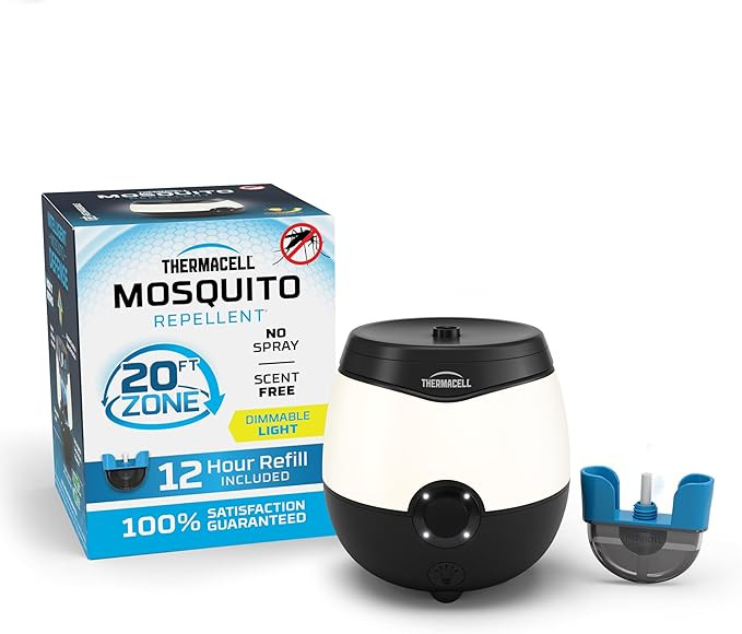 Thermacell E-Series Rechargeable Mosquito Repeller with 20’ Mosquito Protection Zone; Bug Spray... | Amazon (US)