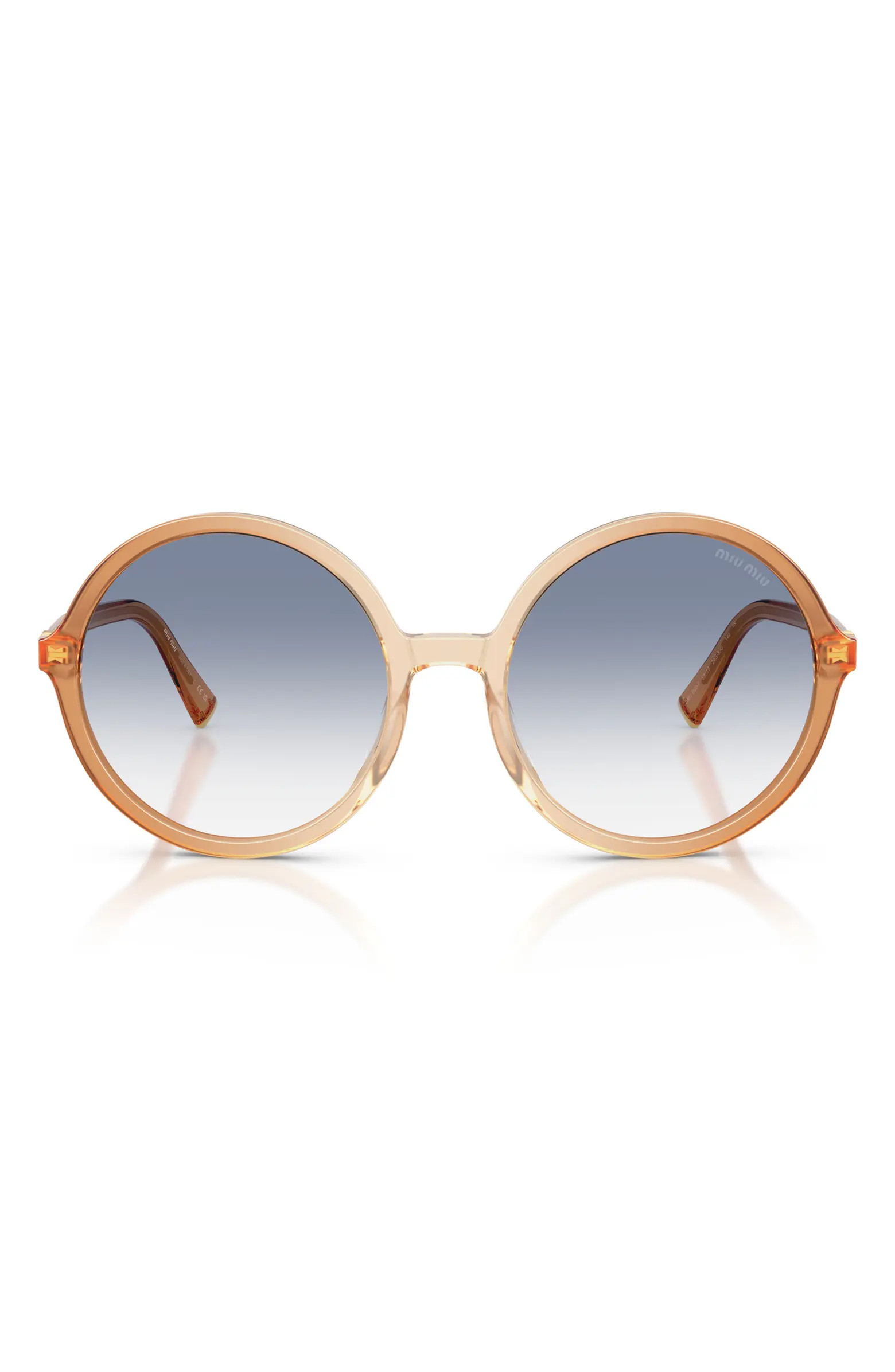 59mm Gradient Round Sunglasses | Nordstrom