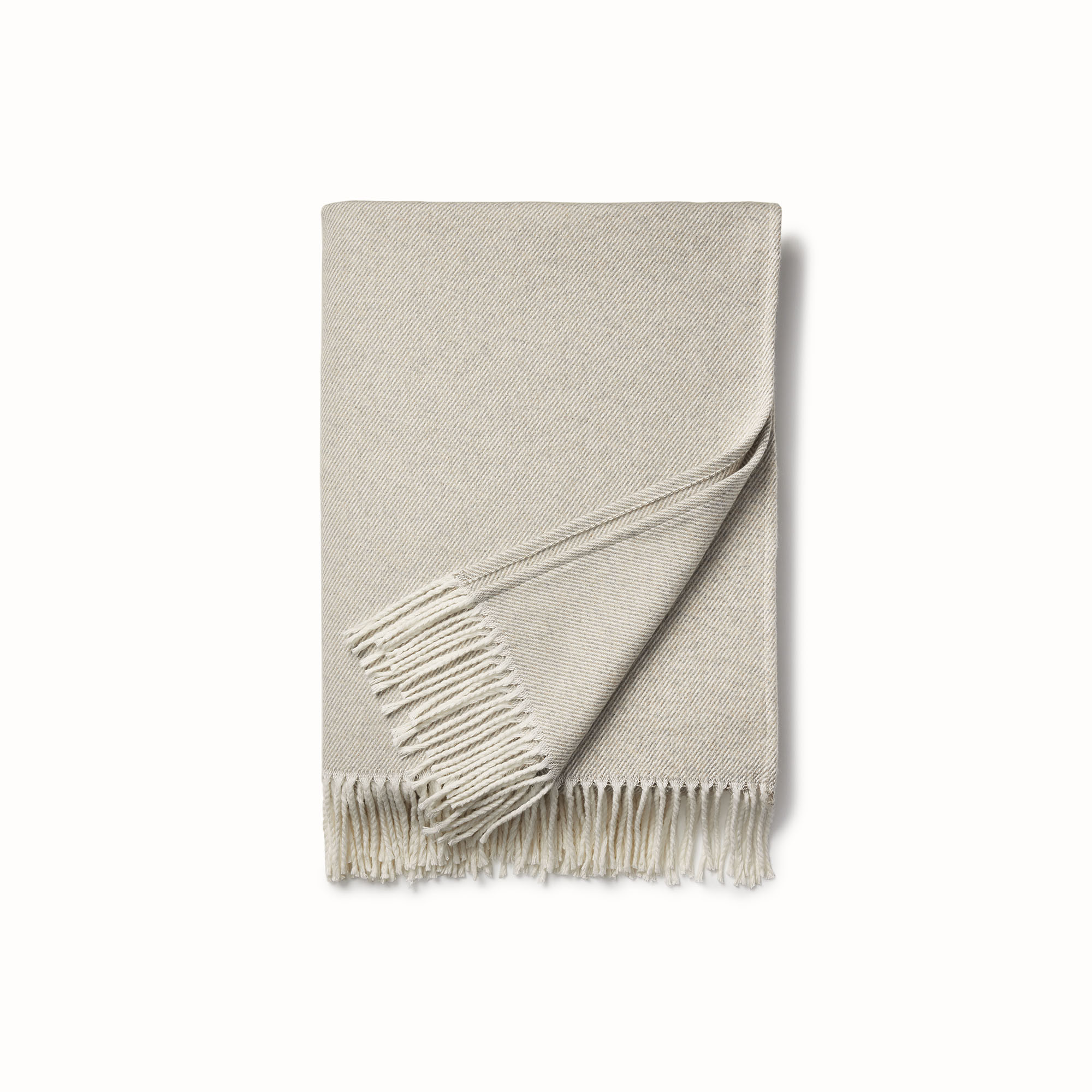 Heathered Twill Oversized Throw Blanket | Boll & Branch
