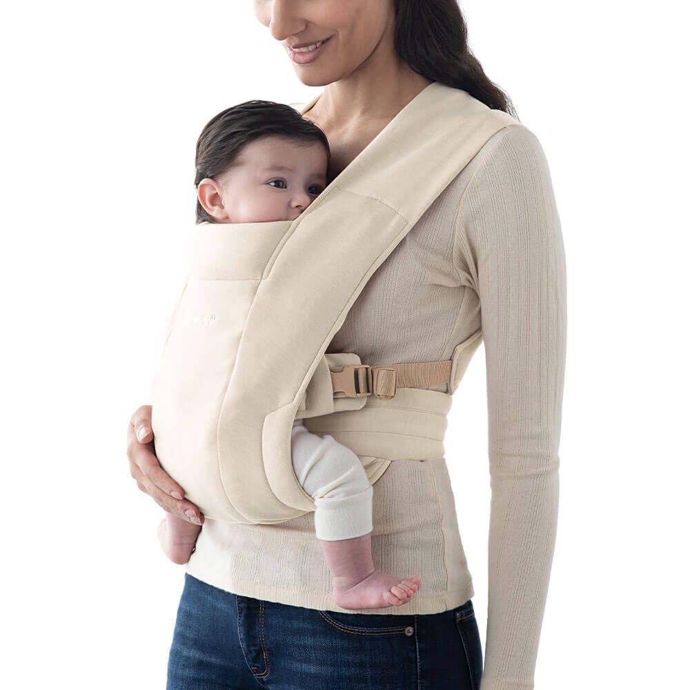 Ergobaby Embrace Newborn Carrier – Soft Knit: Cream | Ergo Baby