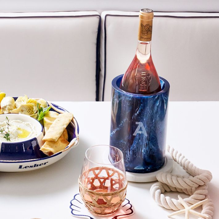 Resin and Marble Wine Chiller | Mark and Graham