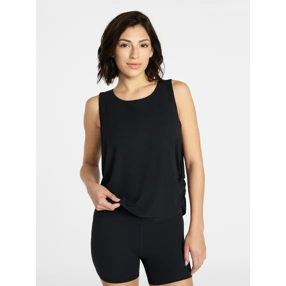 Avia Women's Side Knot Color Tank Top, Sizes XS-XXXL | Walmart (US)