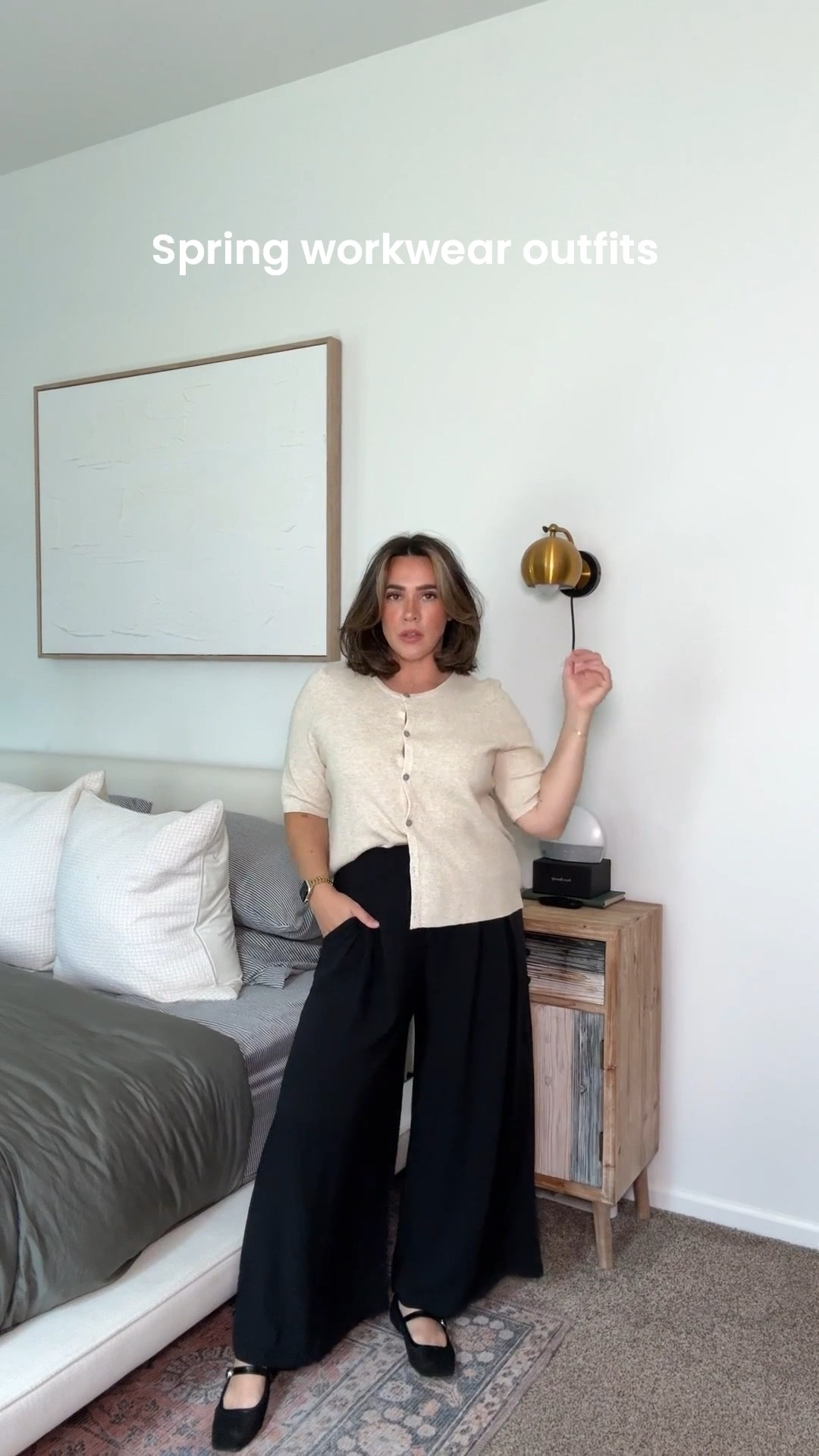 Bloat/thick tummy friendly workwear outfits! Elevating soft pants for cute teacher or office outfits. I feel so confident in these outfits and would totally wear as a teacher or in the office! 

Teacher outfits, workwear, spring outfits, midsize, size 10

#LTKSeasonal #LTKMidsize #LTKootd