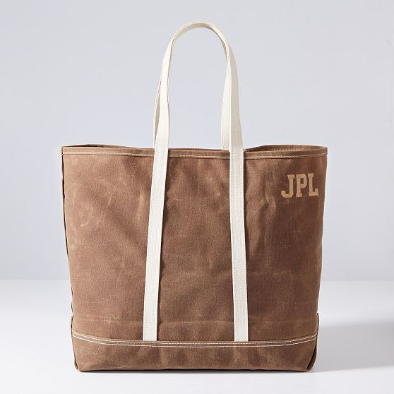 Mark & Graham x Steele Waxed Canvas Tote | Mark and Graham