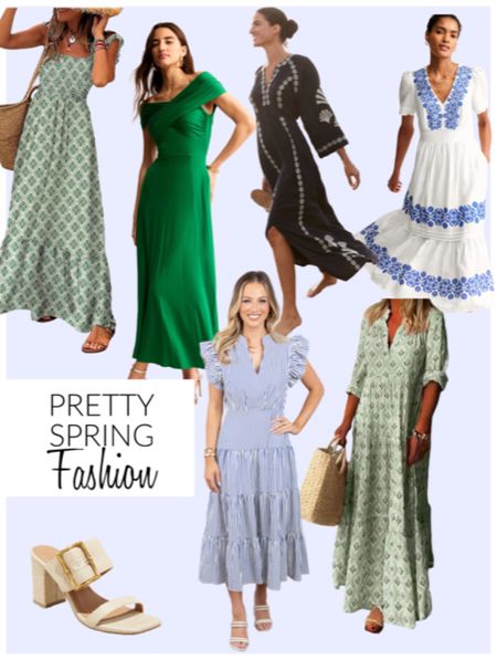 Prettiest spring dresses! Perfect for graduations, weddings, showers and other celebrations. #dresses #springfashion

#LTKover40 #LTKparties