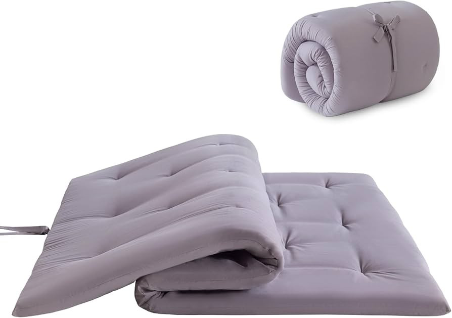 Japanese Floor Futon Mattress Full Size 54"x 80", Foldable Floor Bed Mattress, Portable Tatami Ma... | Amazon (US)