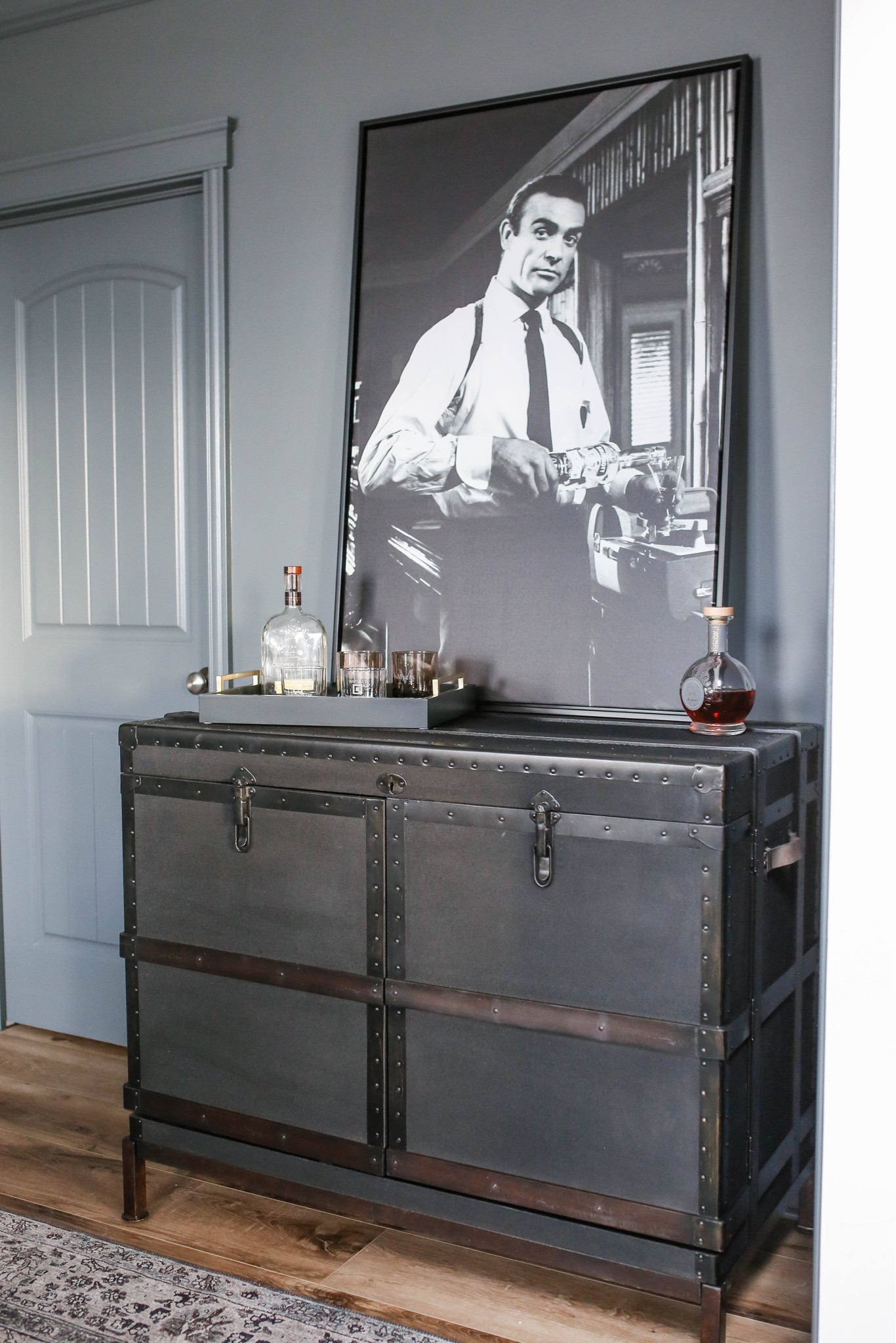 Ludlow Trunk Bar Cabinet, Bar Furniture