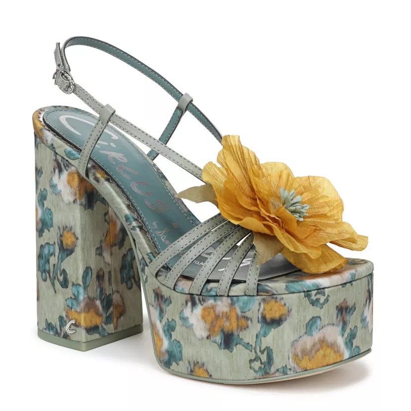 Siena Flower Platform Heel | Belk