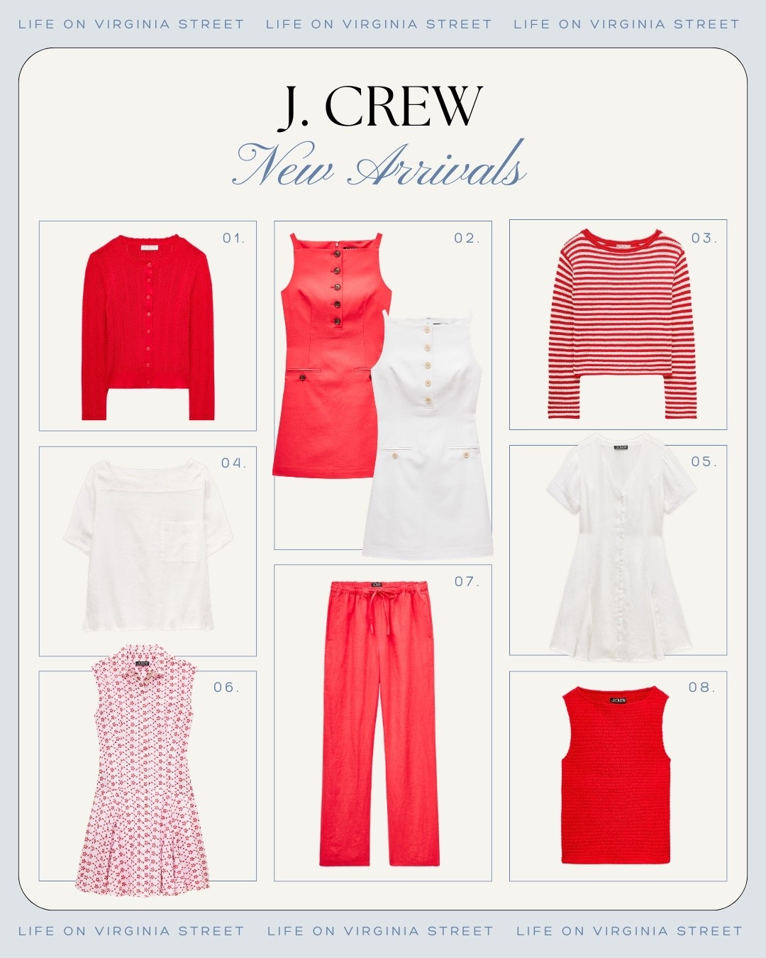 J.Crew new arrivals  🙌🏻🙌🏻

Red dress, Memorial Day, summer outfits, summer fashion, summer style ￼￼

#LTKSeasonal #LTKHome #LTKdayinmylife