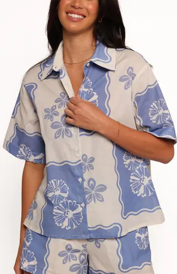 Shellie Floral Camp Shirt | Nordstrom