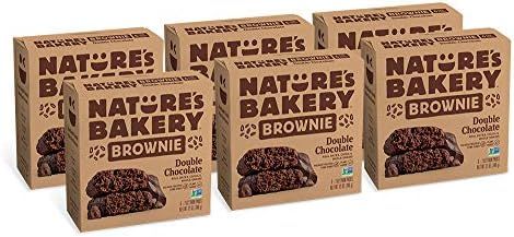 Nature’s Bakery Whole Wheat Fig Bars, Double Chocolate Brownie, Real Fruit, Vegan, Non-GMO, Sna... | Amazon (US)