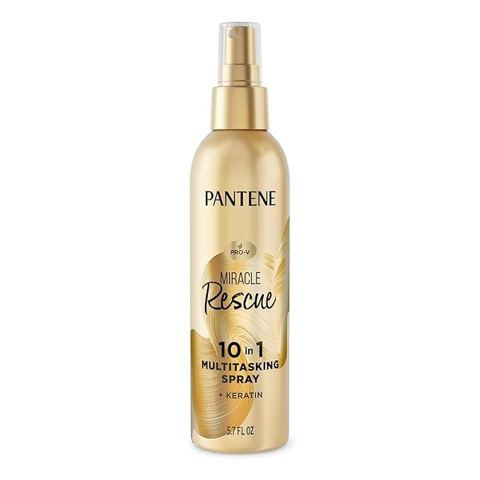 Pantene Miracle Rescue 10in1 Multitasking Spray - Heat Protection, Detangles, Repairs Damaged, Dr... | Amazon (US)