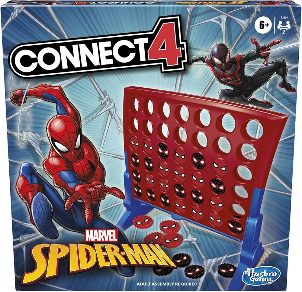 Connect 4 Marvel Spider-Man Edition, Strategy Game for 2 Players, Ages 6 and Up (Amazon Exclusive... | Amazon (US)