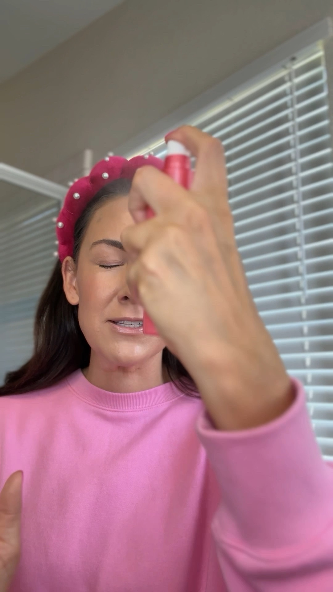 K beauty setting spray! If you took both of the viral one size setting sprays and put them together, this would be their baby and it is truly the best setting spray I’ve ever used! It makes your make up last all day while still being hydrating ￼

#LTKgrwm #LTKBeauty #LTKSaleAlert