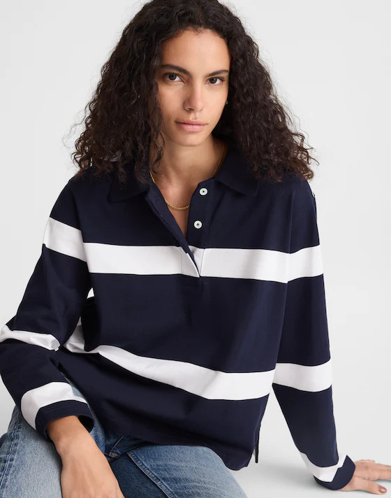 Rugby Polo Shirt | Madewell