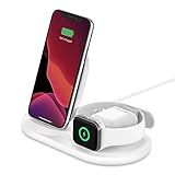Belkin 3-in-1 Wireless Charger - Fast Wireless Charging Stand for Apple iPhone, Apple Watch & AirPod | Amazon (US)