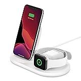 Belkin 3-in-1 Wireless Charger (Wireless Charging Station for iPhone, Apple Watch, AirPods) Wireless | Amazon (US)