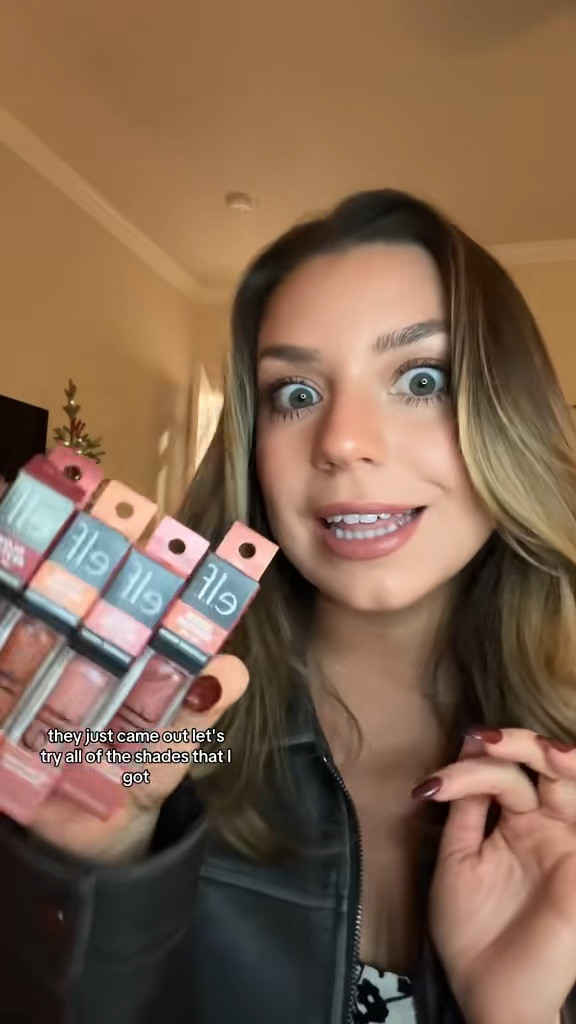 Holiday Christmas party outfit and makeup ❄️🤍 the most gorgeous shimmer lip oils 😩

#LTKHoliday #LTKBeauty #LTKGiftGuide