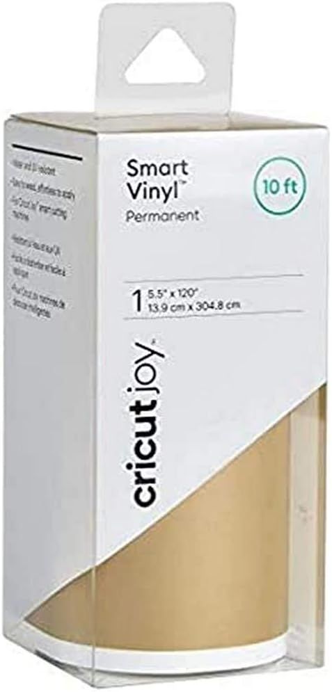 Cricut Joy Smart Permanent Vinyl Value Roll (10 ft) for Cricut Joy, Create DIY Projects, Decals, ... | Amazon (US)