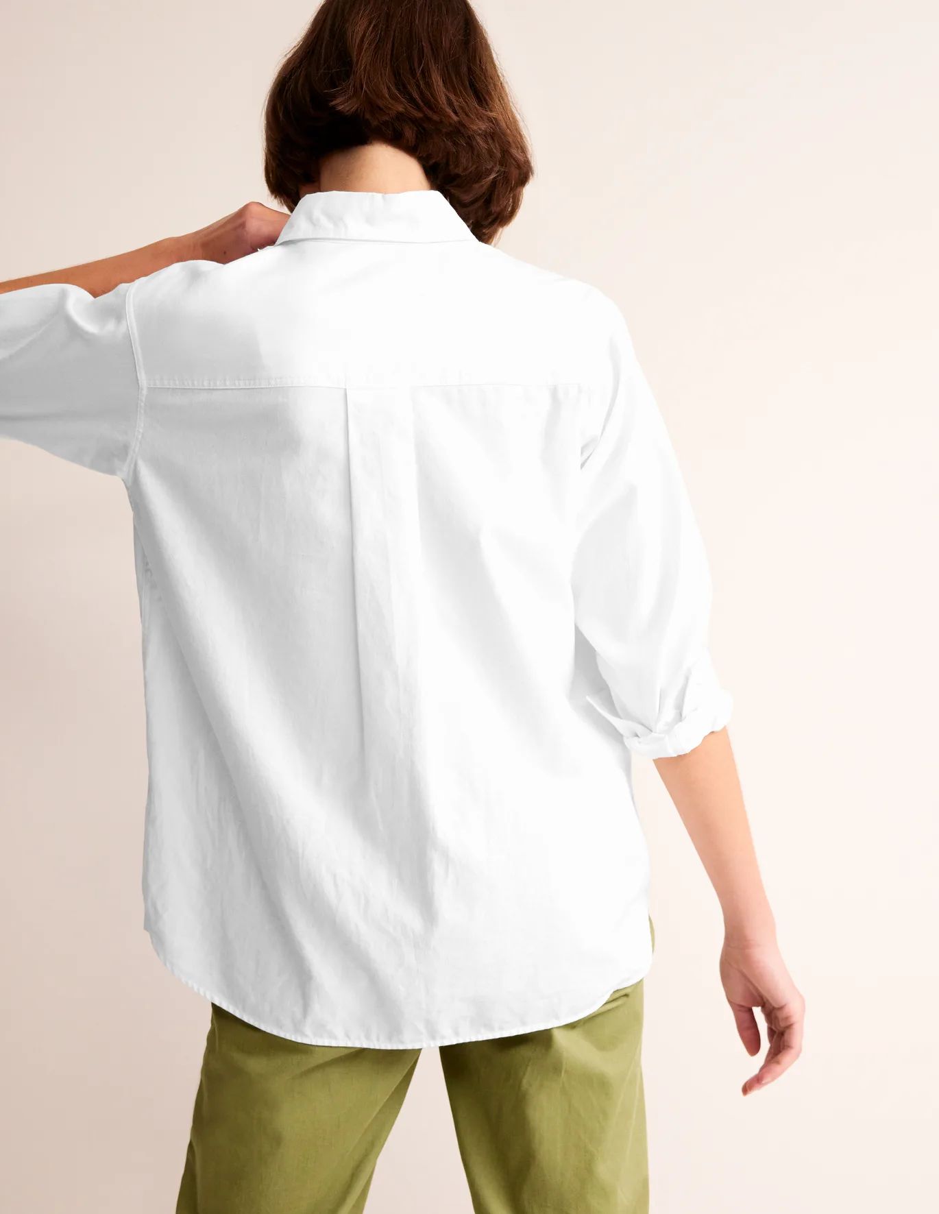 Connie Relaxed Cotton Shirt | Boden UK