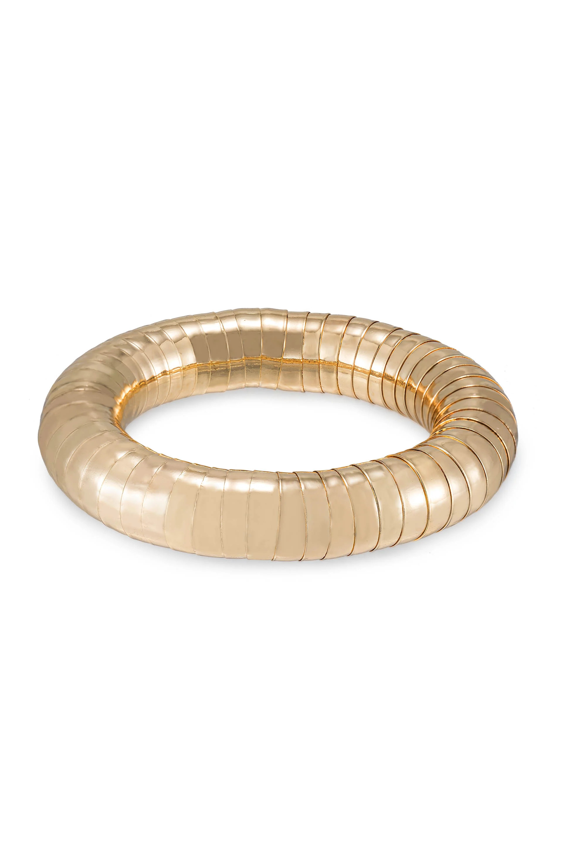 Liquid Gold 18k Gold Plated Bangle Bracelet | Ettika