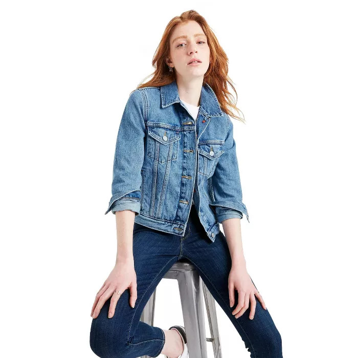 Women's Denim Trucker Jacket - Levi's® x Target | Target