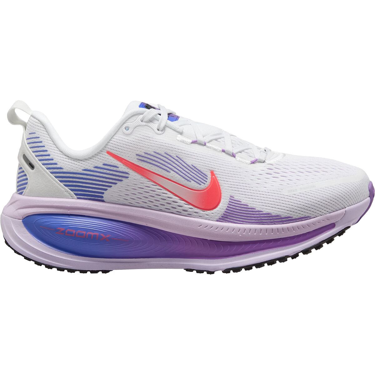 Nike Nike Vomero 18 Running Shoe - Women's White/Hot Lava-Violet Mist-Sapphire, 9.0 | Backcountry