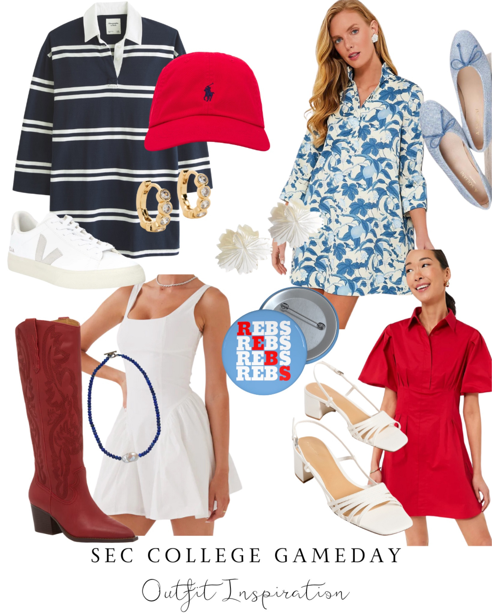 Ole Miss Gameday Outfit Inspiration! #sec #collegegameday 

#LTKFindsUnder100 #LTKStyleTip #LTKSeasonal