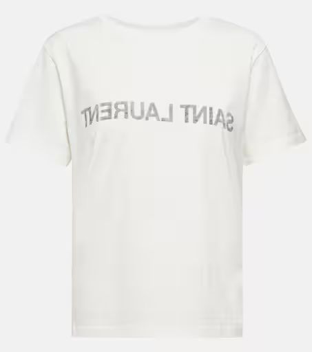 Logo cotton T-shirt | Mytheresa (UK)