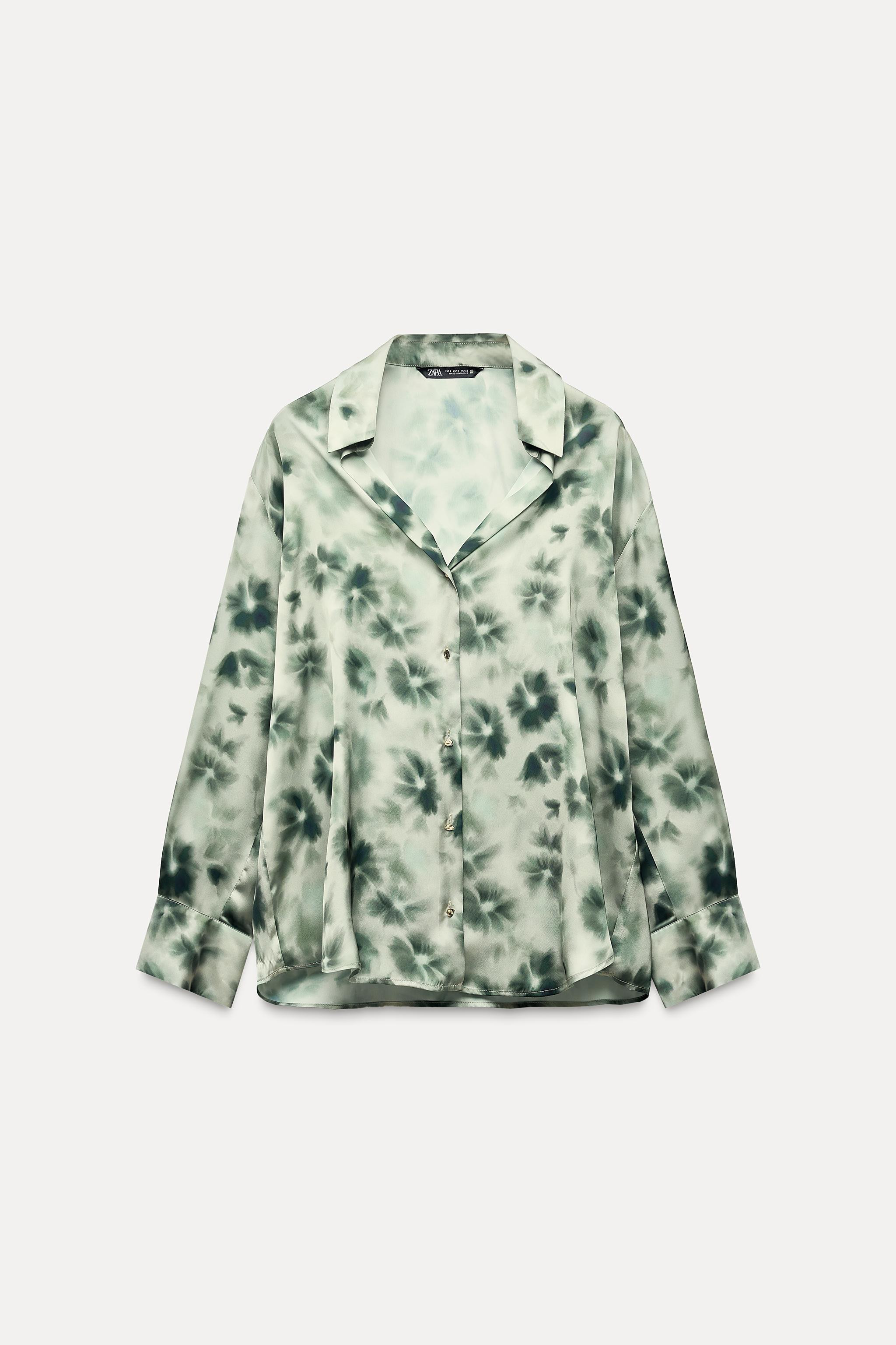 SATIN EFFECT SHIRT | Zara US